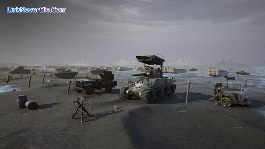 Hình ảnh trong game Beach Invasion 1945 (screenshot)