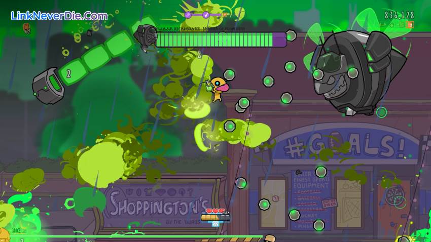 Hình ảnh trong game Alien Hominid Invasion (screenshot) Hình ảnh trong game Alien Hominid Invasion (screenshot)
