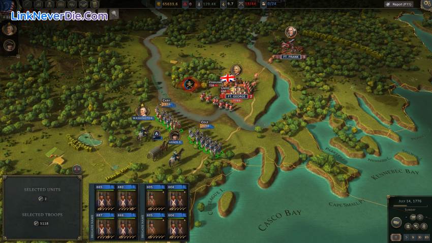 Hình ảnh trong game Ultimate General: American Revolution (screenshot) Hình ảnh trong game Ultimate General: American Revolution (screenshot)