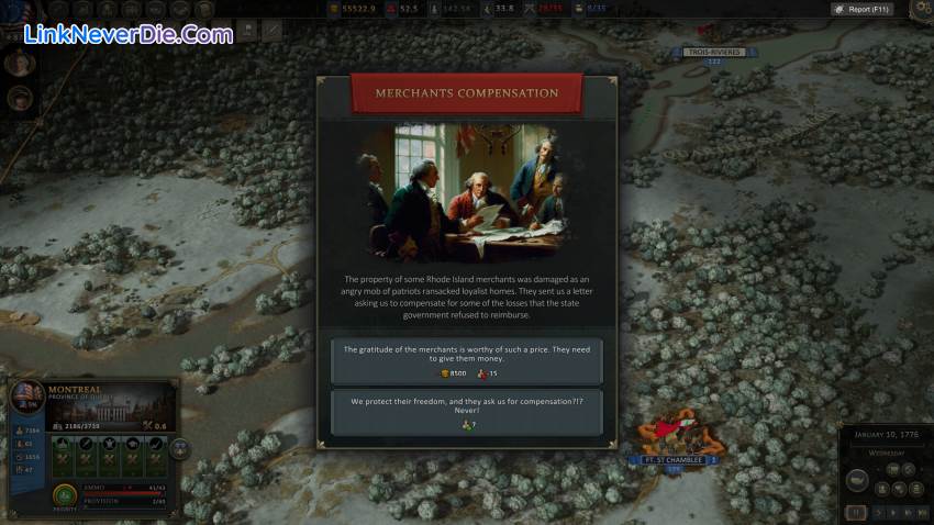 Hình ảnh trong game Ultimate General: American Revolution (screenshot) Hình ảnh trong game Ultimate General: American Revolution (screenshot)
