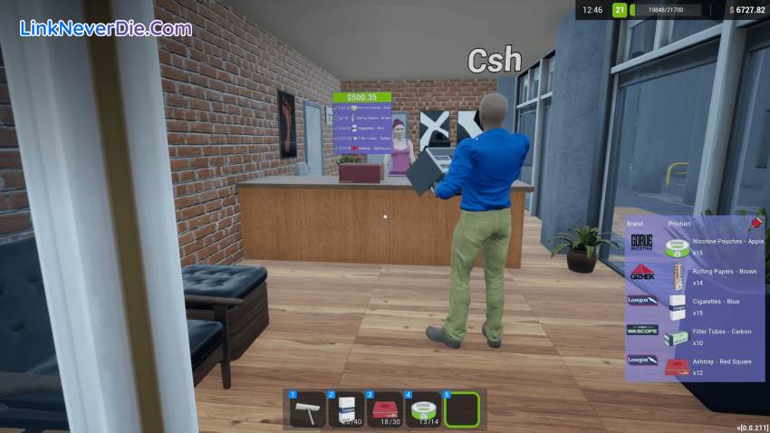 Hình ảnh trong game Tobacco Shop Simulator (screenshot)