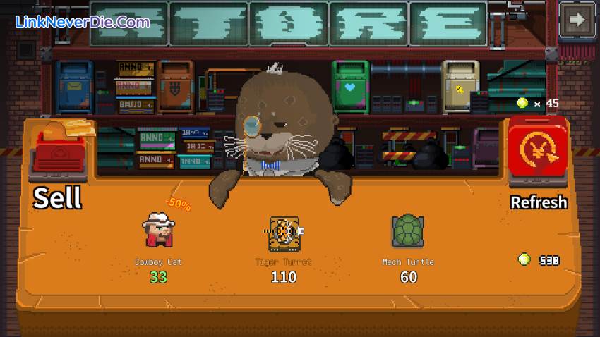 Hình ảnh trong game Cluckmech Oasis (screenshot)