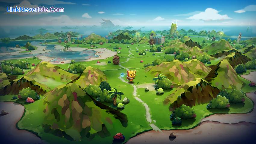 Hình ảnh trong game Cat Quest III (screenshot)