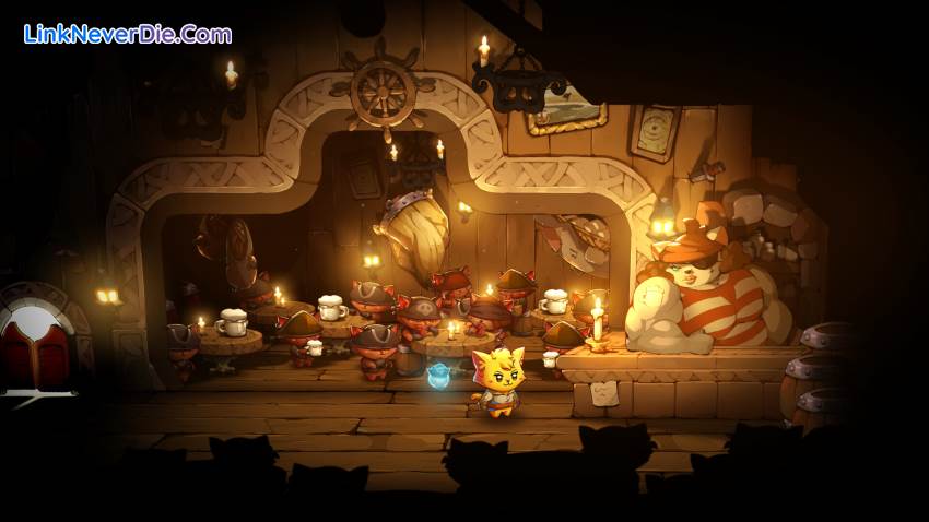 Hình ảnh trong game Cat Quest III (screenshot)