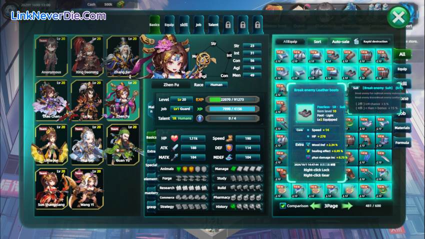 Hình ảnh trong game Multiverse Loot Hunter (screenshot)