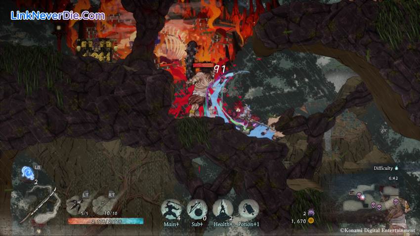 Hình ảnh trong game GetsuFumaDen: Undying Moon (screenshot)