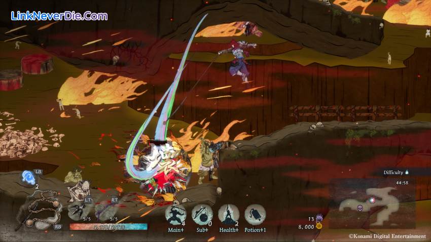 Hình ảnh trong game GetsuFumaDen: Undying Moon (screenshot)