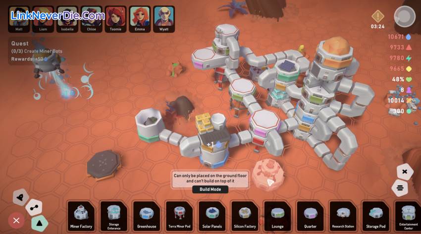 Hình ảnh trong game Stellar Settlers: Space Base Builder (screenshot)