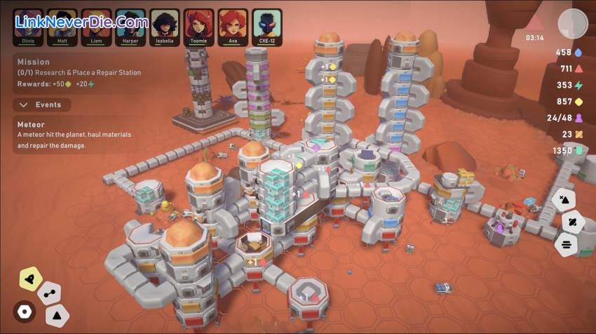 Hình ảnh trong game Stellar Settlers: Space Base Builder (screenshot)