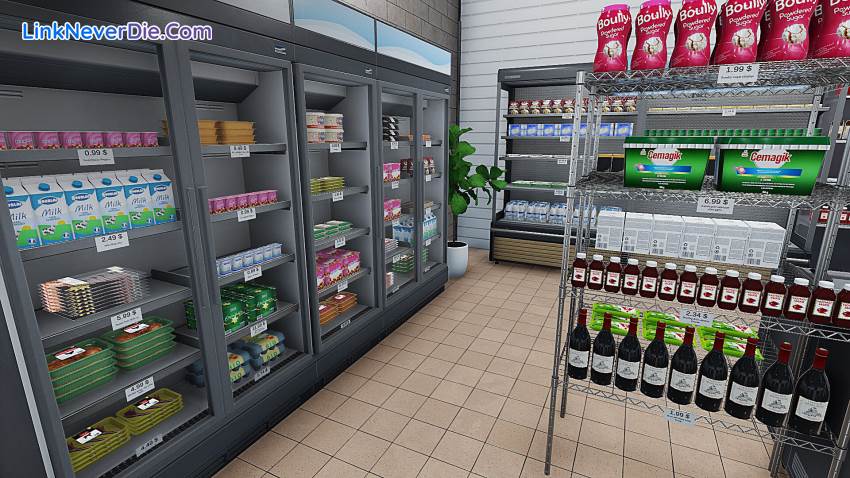 Hình ảnh trong game Cafemart Simulator (screenshot)