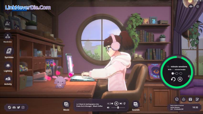 Hình ảnh trong game Spirit City: Lofi Sessions (screenshot) Hình ảnh trong game Spirit City: Lofi Sessions (screenshot)