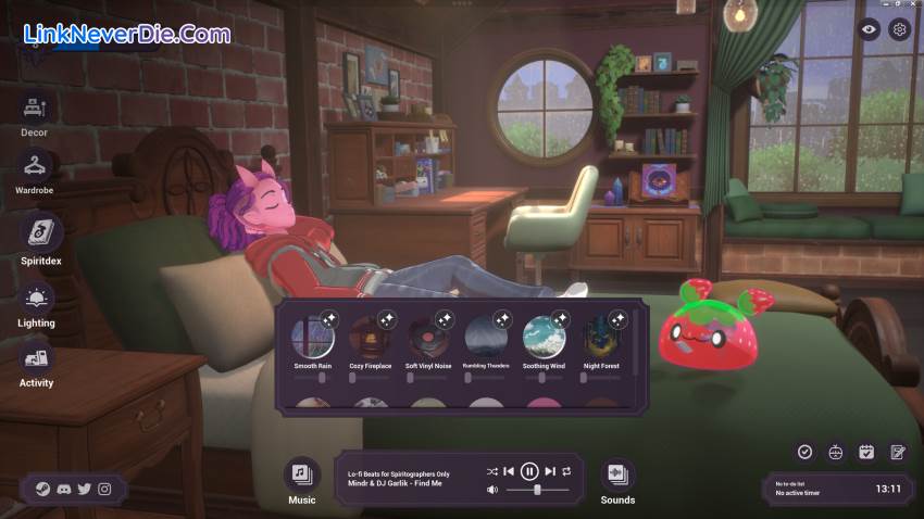 Hình ảnh trong game Spirit City: Lofi Sessions (screenshot) Hình ảnh trong game Spirit City: Lofi Sessions (screenshot)