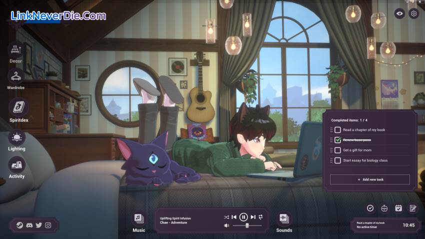 Hình ảnh trong game Spirit City: Lofi Sessions (screenshot) Hình ảnh trong game Spirit City: Lofi Sessions (screenshot)