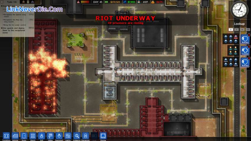 Hình ảnh trong game Prison Architect (screenshot)