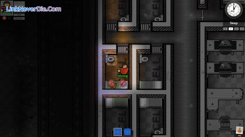 Hình ảnh trong game Prison Architect (screenshot)