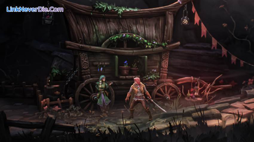 Hình ảnh trong game Mandragora: Whispers of the Witch Tree (screenshot)