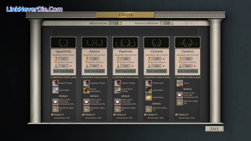 Hình ảnh trong game Pax Augusta (screenshot) Hình ảnh trong game Pax Augusta (screenshot)