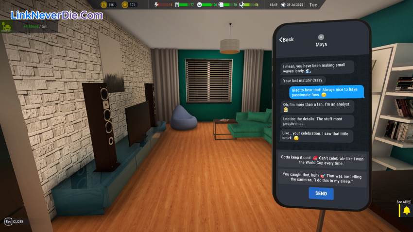 Hình ảnh trong game Football Life Simulator (screenshot) Hình ảnh trong game Football Life Simulator (screenshot)