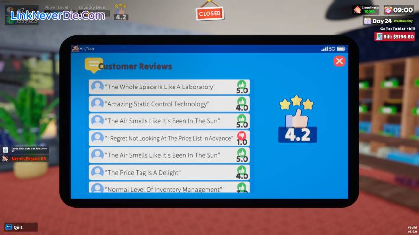 Hình ảnh trong game Laundry & Supermarket Simulator (screenshot) Hình ảnh trong game Laundry & Supermarket Simulator (screenshot)