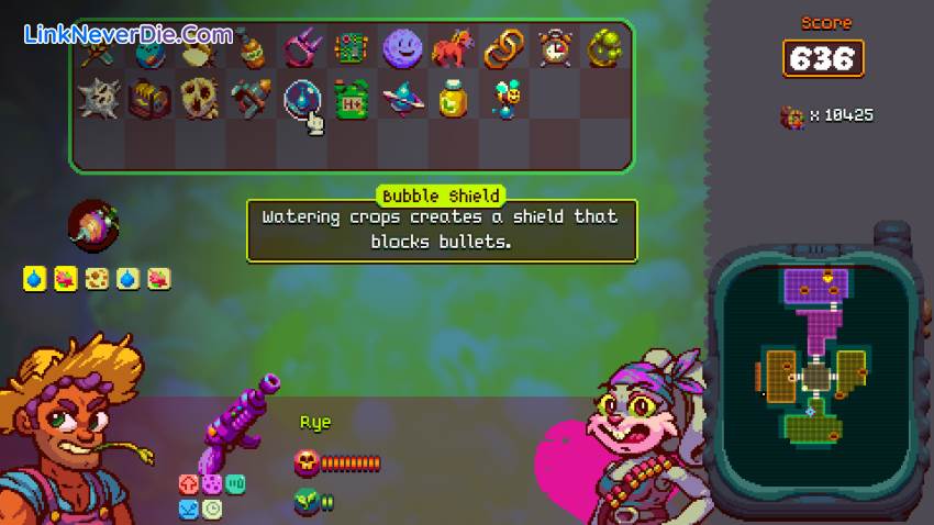 Hình ảnh trong game Atomicrops (screenshot) Hình ảnh trong game Atomicrops (screenshot)