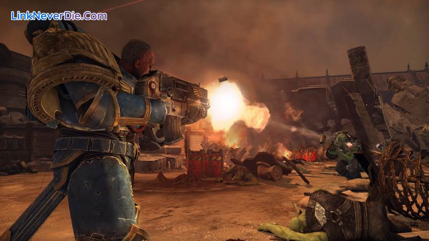 Hình ảnh trong game Warhammer 40000: Space Marine - Master Crafted Edition (screenshot) Hình ảnh trong game Warhammer 40000: Space Marine - Master Crafted Edition (screenshot)
