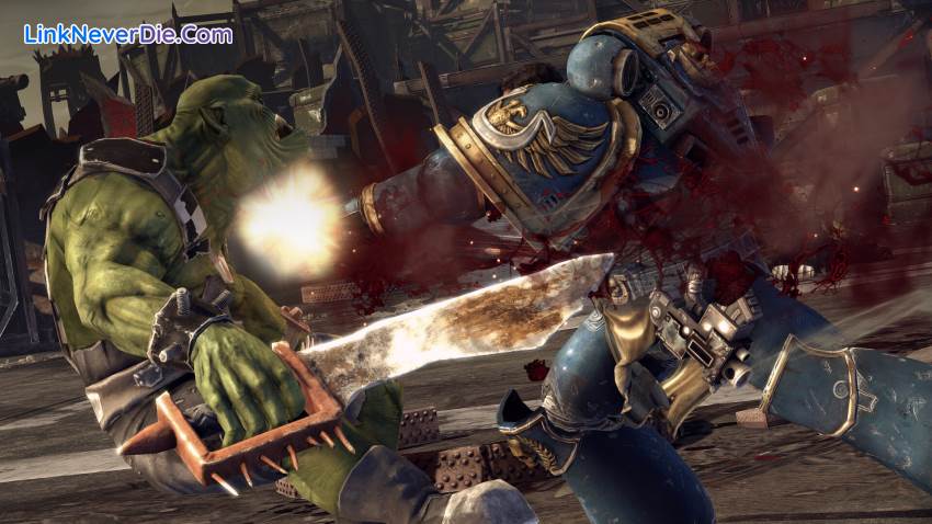 Hình ảnh trong game Warhammer 40000: Space Marine - Master Crafted Edition (screenshot) Hình ảnh trong game Warhammer 40000: Space Marine - Master Crafted Edition (screenshot)