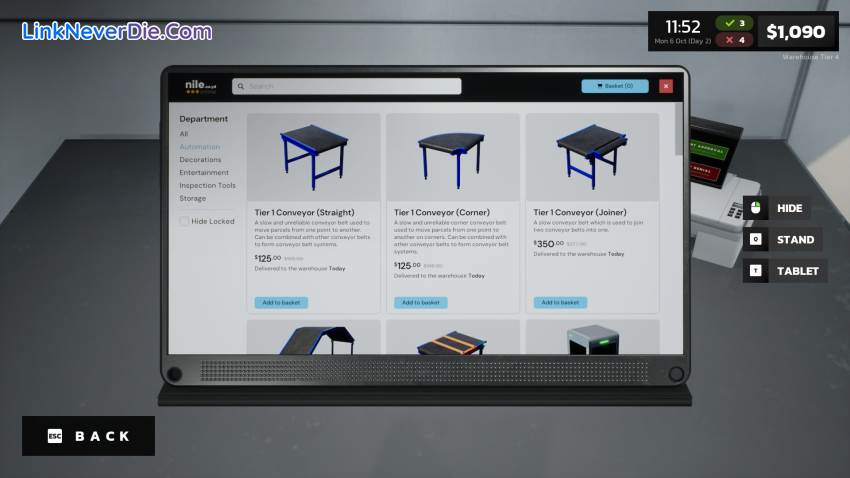 Hình ảnh trong game Parcel Simulator (screenshot) Hình ảnh trong game Parcel Simulator (screenshot)