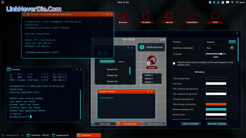 Hình ảnh trong game Grey Hack (screenshot) Hình ảnh trong game Grey Hack (screenshot)