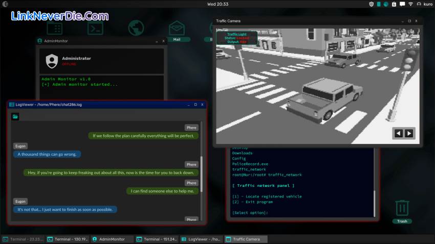Hình ảnh trong game Grey Hack (screenshot) Hình ảnh trong game Grey Hack (screenshot)