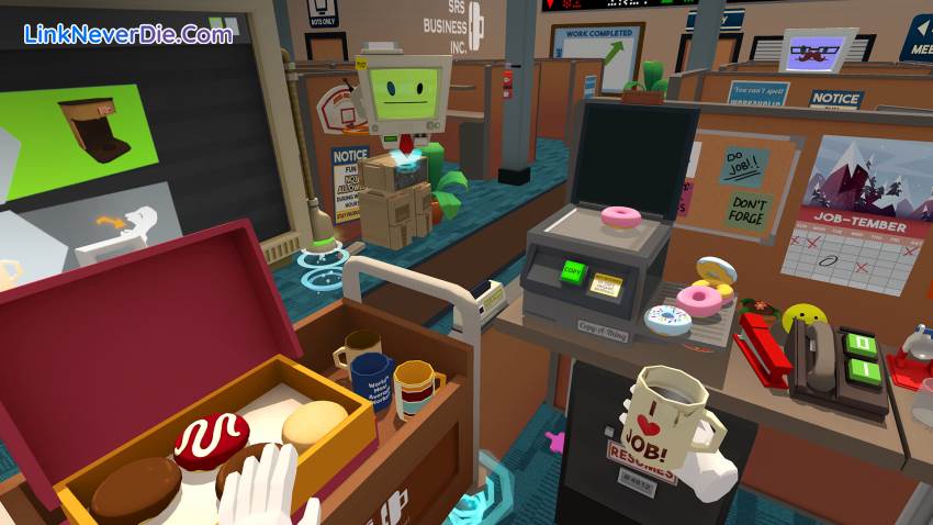 Hình ảnh trong game Job Simulator (screenshot) Hình ảnh trong game Job Simulator (screenshot)