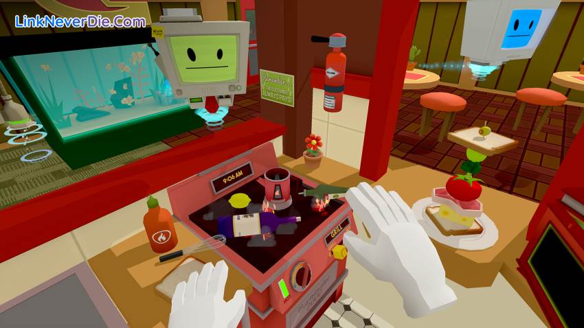 Hình ảnh trong game Job Simulator (screenshot) Hình ảnh trong game Job Simulator (screenshot)
