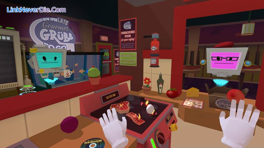 Hình ảnh trong game Job Simulator (screenshot) Hình ảnh trong game Job Simulator (screenshot)