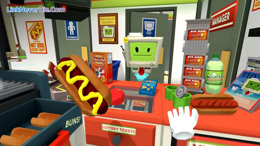 Hình ảnh trong game Job Simulator (screenshot) Hình ảnh trong game Job Simulator (screenshot)