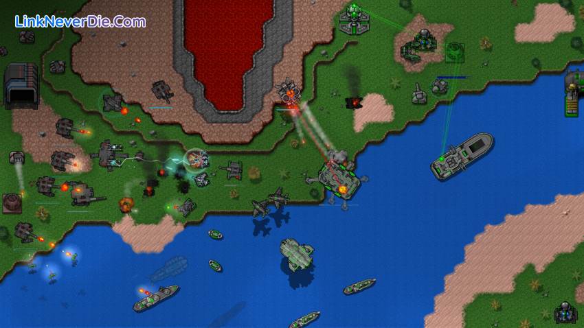 Hình ảnh trong game Rusted Warfare - RTS (screenshot) Hình ảnh trong game Rusted Warfare - RTS (screenshot)
