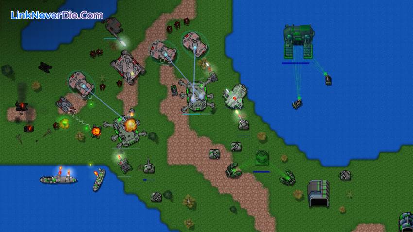 Hình ảnh trong game Rusted Warfare - RTS (screenshot) Hình ảnh trong game Rusted Warfare - RTS (screenshot)