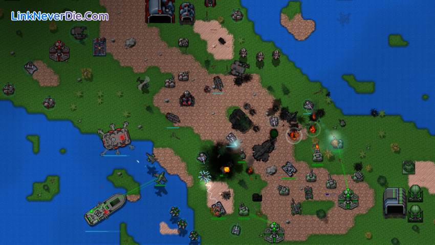 Hình ảnh trong game Rusted Warfare - RTS (screenshot) Hình ảnh trong game Rusted Warfare - RTS (screenshot)