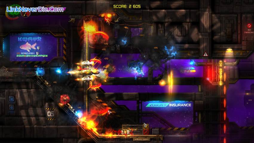 Hình ảnh trong game Jets'n'Guns 2 (screenshot) Hình ảnh trong game Jets'n'Guns 2 (screenshot)