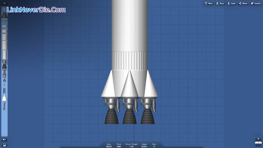 Hình ảnh trong game Spaceflight Simulator (screenshot) Hình ảnh trong game Spaceflight Simulator (screenshot)