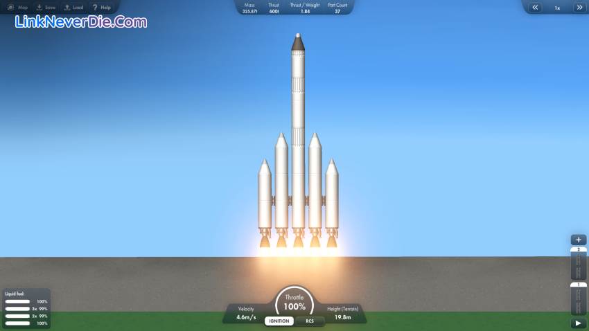 Hình ảnh trong game Spaceflight Simulator (screenshot) Hình ảnh trong game Spaceflight Simulator (screenshot)