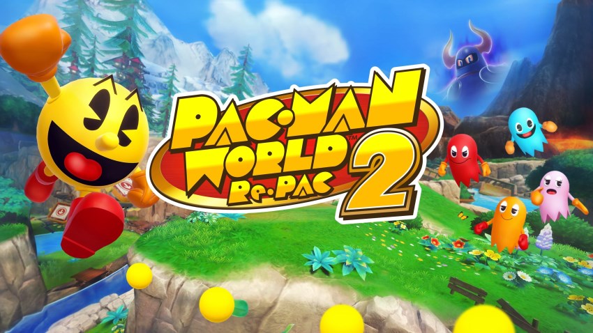 PAC-MAN WORLD 2 Re-PAC cover PAC-MAN WORLD 2 Re-PAC cover