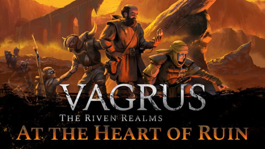Vagrus - The Riven Realms cover Vagrus - The Riven Realms cover