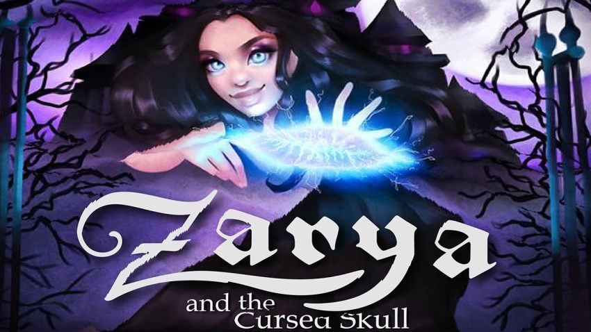 Zarya and the Cursed Skull cover Zarya and the Cursed Skull cover