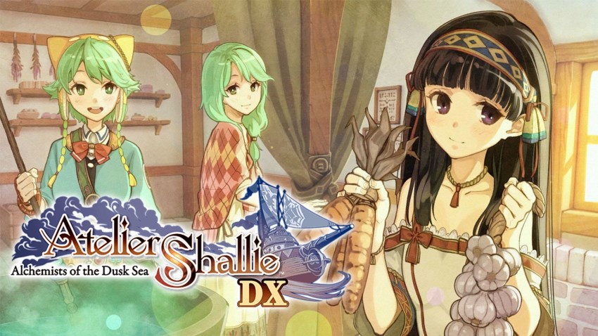 Atelier Shallie: Alchemists of the Dusk Sea DX cover