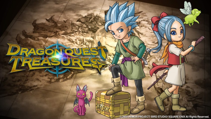 DRAGON QUEST TREASURES cover