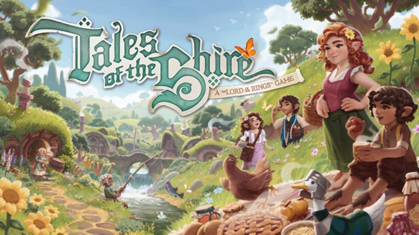 Tales of the Shire: A The Lord of The Rings Game cover Tales of the Shire: A The Lord of The Rings Game cover